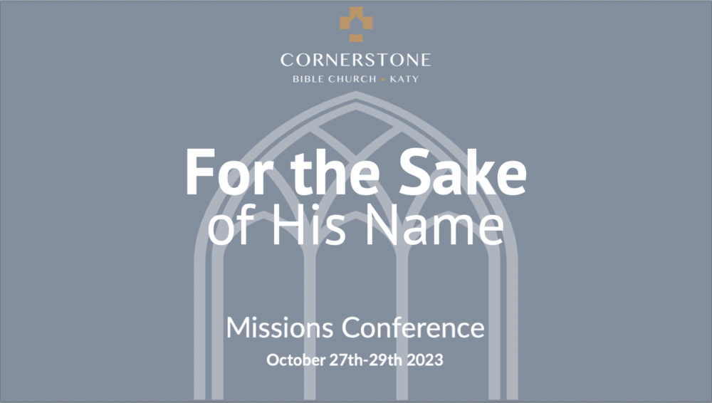 2023 Missions Conference