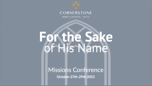 Missions Conference | Session 7 Image